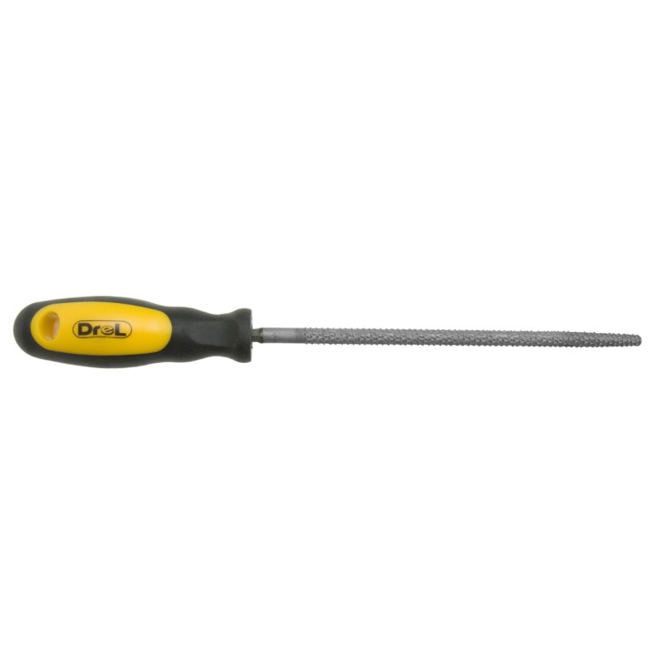 Pilnik do drewna okrągły 200 mm, plastikowy uchwyt