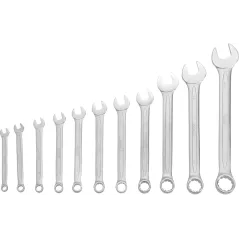 Zestaw kluczy płasko-oczkowych 6-22 mm, 12 szt.