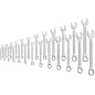 Zestaw kluczy płasko-oczkowych 6-32 mm, 25 szt. Zestaw kluczy płasko-oczkowych 6-32 mm, 25 szt.