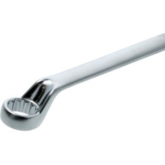 Klucz płasko-oczkowy odgięty 13 mm