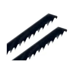 Brzeszczoty do wyrzynarek z uchwytem typu "T", 75 mm, 6TPI, do drewna, płyty wiórowej, sklejki, 2 szt.