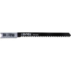 Brzeszczoty z uchwytem typu "U", 50 mm, 12TPI, do drewna, płyty wiórowej, sklejki, PVC, 5 szt.