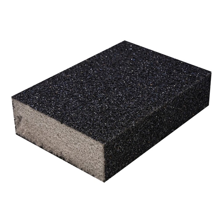 Gąbka ścierna 70 x 25 x 100 mm, P60 Gąbka ścierna 70 x 25 x 100 mm, P60
