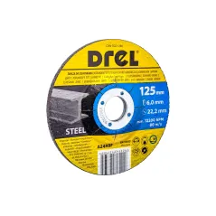 Tarcza korundowa do szlifowania metalu 125 x 6.0 x 22.2 mm