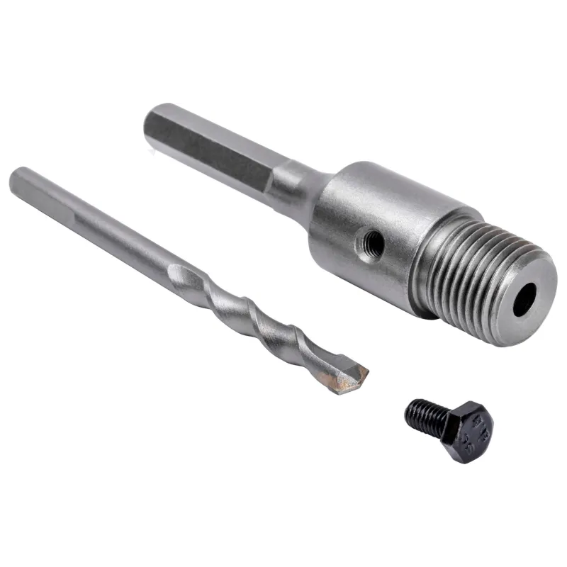 Adapter z wiertłem prowadzącym 110 mm, uchwyt sześciokątny