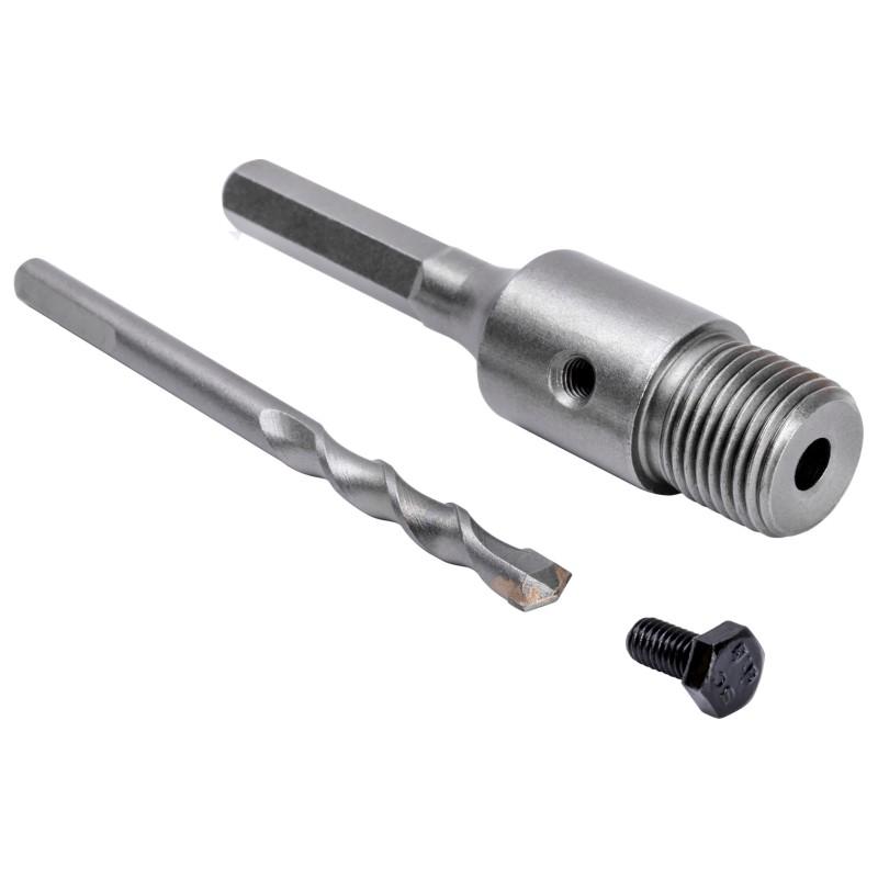 Adapter z wiertłem prowadzącym 170 mm, uchwyt sześciokątny