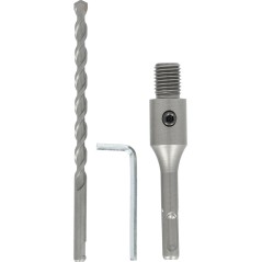Adapter SDS-plus z wiertłem prowadzącym 120 mm