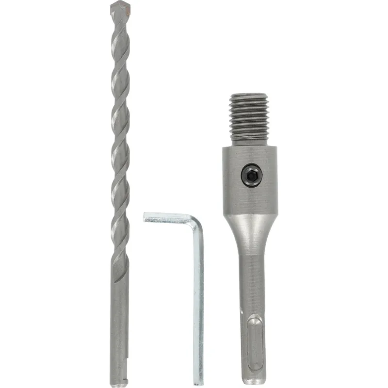 Adapter SDS-plus z wiertłem prowadzącym 120 mm Adapter SDS-plus z wiertłem prowadzącym 120 mm