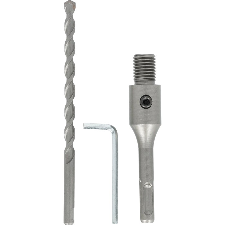 Adapter SDS-plus z wiertłem prowadzącym 120 mm