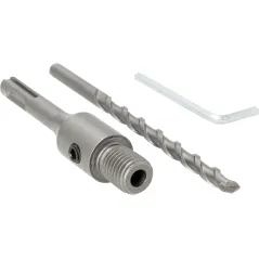 Adapter SDS-plus z wiertłem prowadzącym 120 mm