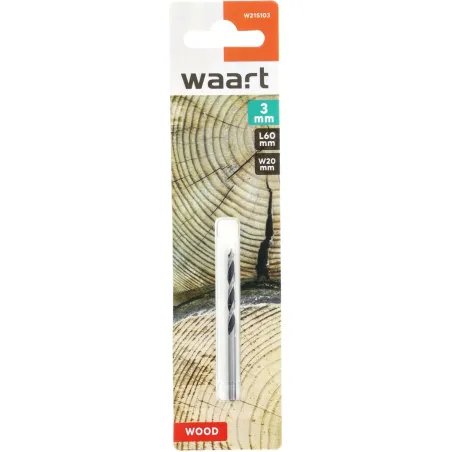 Wiertło do drewna 3.0 mm, szlifowane