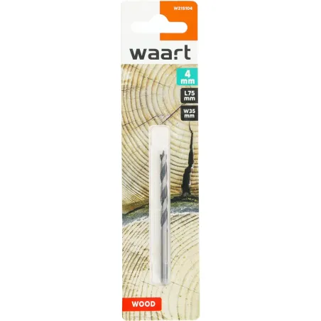 Wiertło do drewna 4.0 mm, szlifowane