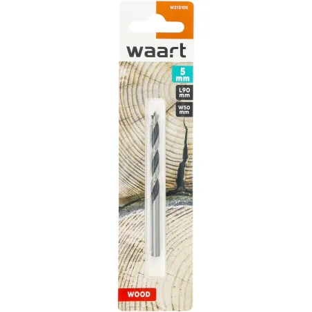 Wiertło do drewna 5.0 mm, szlifowane
