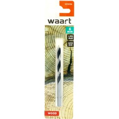 Wiertło do drewna 6.0 mm, szlifowane