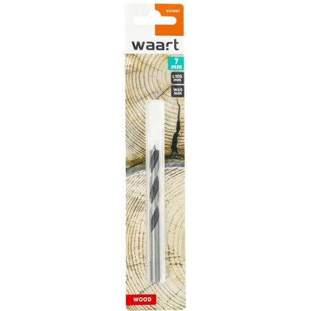 Wiertło do drewna 7.0 mm, szlifowane