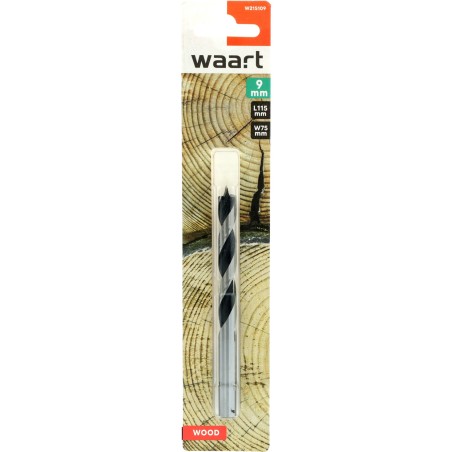Wiertło do drewna 9.0 mm, szlifowane