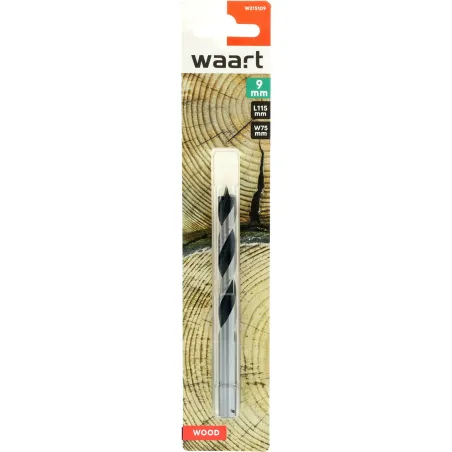 Wiertło do drewna 9.0 mm, szlifowane
