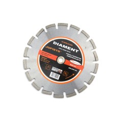 Tarcza diamentowa 300 x 25.4 mm, segmentowa, spawana laserowo, do asfaltu i świeżego betonu