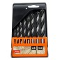 Zestaw wierteł do drewna 3.0-10.0 mm, szlifowane, 8 szt.