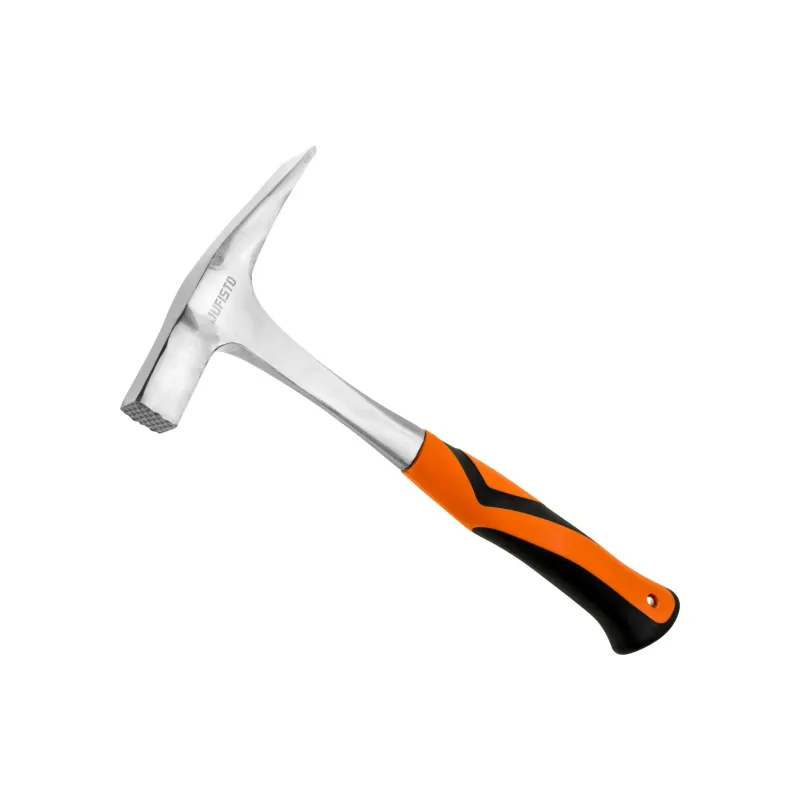 Młotek murarski 600 g, reński, monolityczna konstrukcja, uchwyt dwukompozytowy