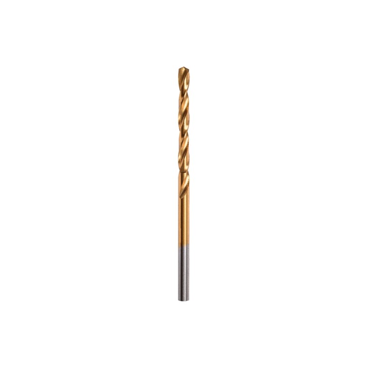 Wiertła do metalu 1.0 mm, tytanowane, szlifowane, 2 szt.