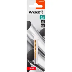 Wiertło do metalu 3.0 mm, tytanowane, szlifowane