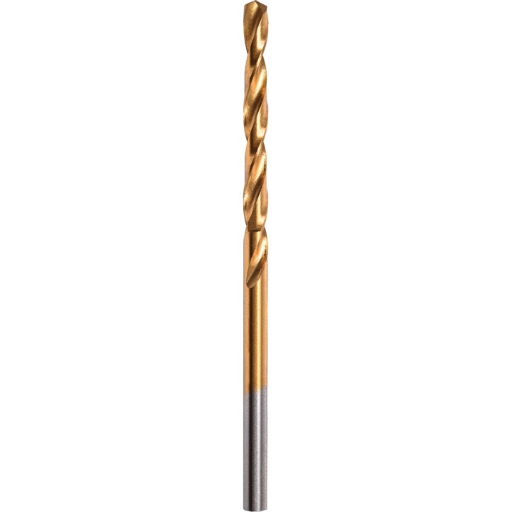 Wiertło do metalu 3.0 mm, tytanowane, szlifowane