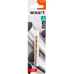 Wiertło do metalu 4.0 mm, tytanowane, szlifowane