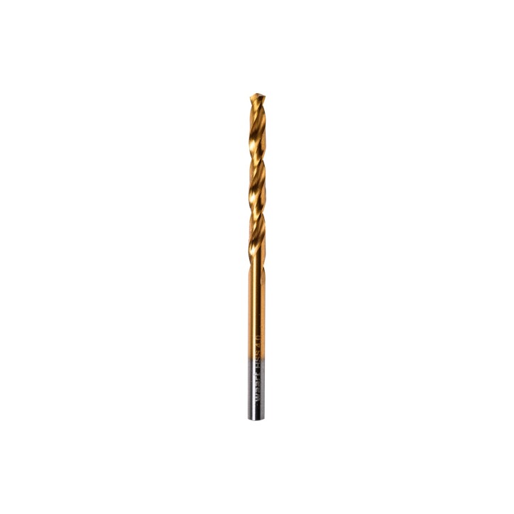 Wiertło do metalu 4.5 mm, tytanowane, szlifowane