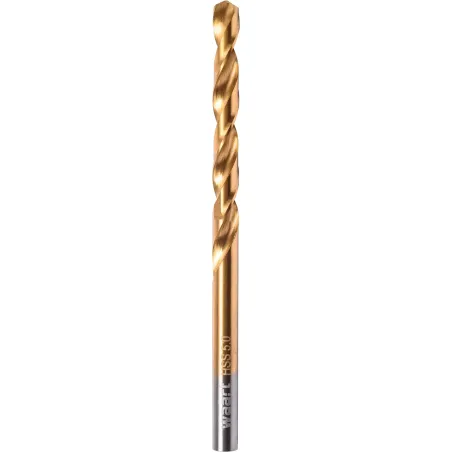 Wiertła do metalu 6.5 mm, tytanowane, szlifowane