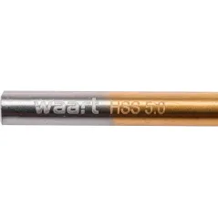 Wiertło do metalu 9.0 mm, tytanowane, szlifowane