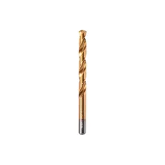 Wiertło do metalu 13.0 mm, tytanowane, szlifowane, podtaczane do 12.7 mm