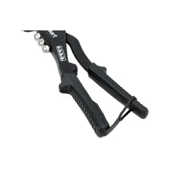 Nitownica do nitów stalowych i nitonakrętek z akcesoriami, 270 mm, nitonakrętki M3-M6, nity 2.4-4.8 mm