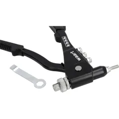 Nitownica do nitów stalowych i nitonakrętek z akcesoriami, 270 mm, nitonakrętki M3-M6, nity 2.4-4.8 mm