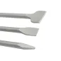 Zestaw dłut płaskich 20/40 x 250 mm, dłuto szpicak 14 x 250 mm, uchwyt SDS-plus, 3szt.