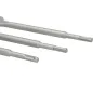 Zestaw dłut płaskich 20/40 x 250 mm, dłuto szpicak 14 x 250 mm, uchwyt SDS-plus, 3szt.