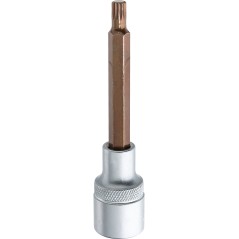 Końcówka Spline na nasadce 1/2", M10 x 100 mm