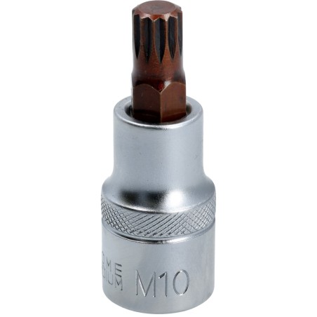 Końcówka Spline na nasadce 1/2", M10 x 55 mm