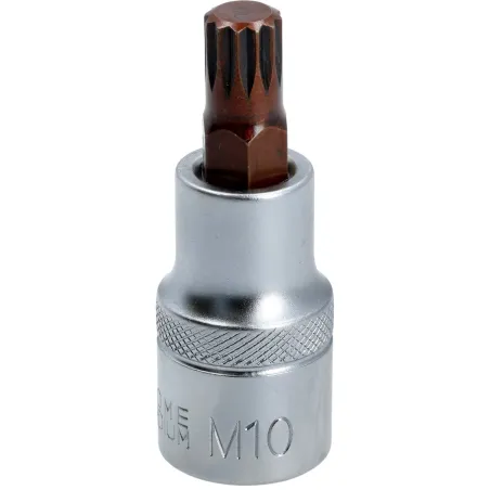 Końcówka Spline na nasadce 1/2", M10 x 55 mm
