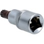 Końcówka Spline na nasadce 1/2", M10 x 55 mm