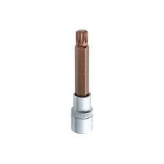 Końcówka Spline na nasadce 1/2", M12 x 100 mm