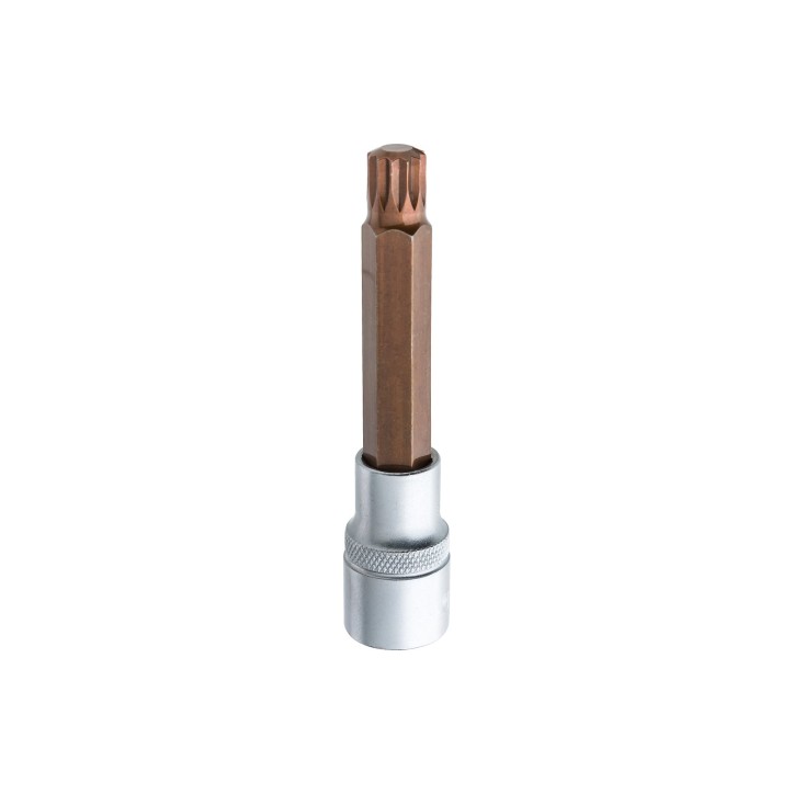 Końcówka Spline na nasadce 1/2", M12 x 100 mm