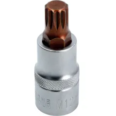 Końcówka Spline na nasadce 1/2", M12 x 55 mm