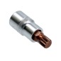 Końcówka Spline na nasadce 1/2", M12 x 55 mm