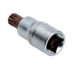 Końcówka Spline na nasadce 1/2", M12 x 55 mm