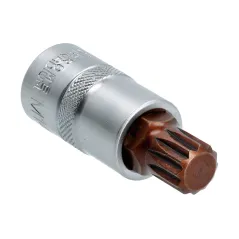 Końcówka Spline na nasadce 1/2", M14 x 55 mm