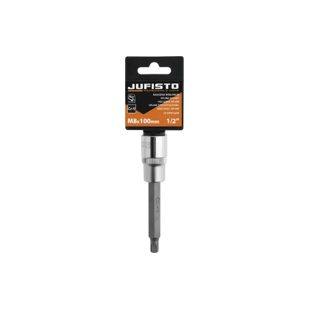 Końcówka Spline na nasadce 1/2", M8 x 100 mm
