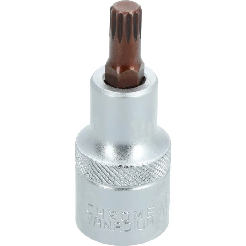 Końcówka Spline na nasadce 1/2", M8 x 55 mm Końcówka Spline na nasadce 1/2", M8 x 55 mm