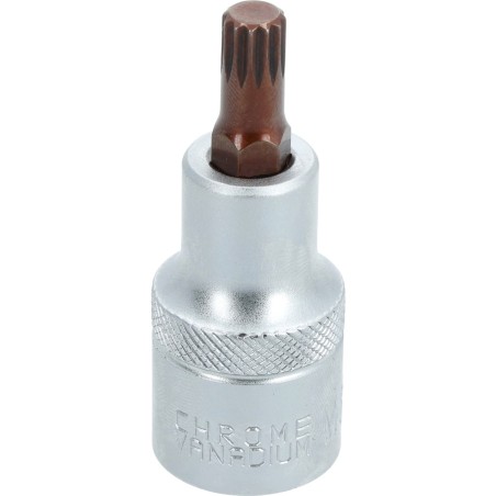 Końcówka Spline na nasadce 1/2", M8 x 55 mm