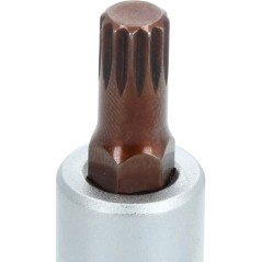 Końcówka Spline na nasadce 1/2", M8 x 55 mm